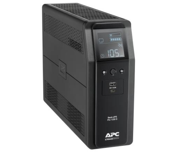 APC BR1200SI UPS Back ProBR 1200 VA/720 W 6+2xC13, AVR, LCD - 703311 - zdjęcie 4